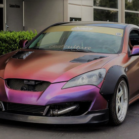 Универсальные воздухозаборники GT в капот – 2 шт.