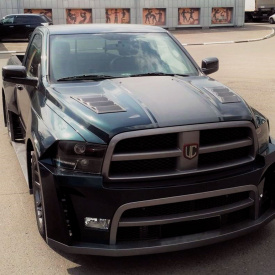 Универсальные воздухозаборники GT в капот – 2 шт.