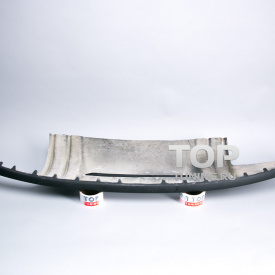 Диффузор заднего бампера Rieger под одинарный выхлоп на Audi A4 B8