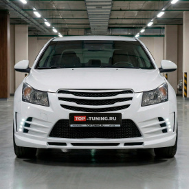 Передний бампер Ride interceptor на Chevrolet Cruze 2