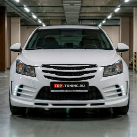 Передний бампер Ride interceptor на Chevrolet Cruze 2