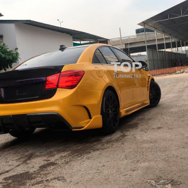 Задний бампер My Ride interceptor на Chevrolet Cruze 2