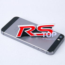 bages emblem RS 3D chevrolet tuning radiator grill 04