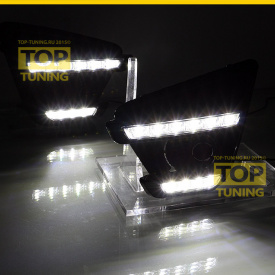 Ходовые огни EPISTAR Restyling Black Velvet на Mazda CX-5 1 поколение