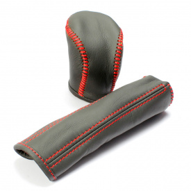 Кожаные оплетки акпп, ручника на Chevrolet Cruze