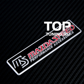 Шильдик Mazdaspeed 100x24 на Mazda