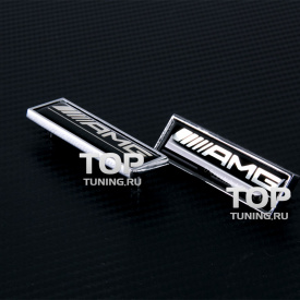 Шильдики AMG Driving Academy Black 63x18 Pair на Mercedes