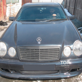 Передний бампер WALD на Mercedes E-Class W210