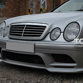 Передний бампер Prior Design на Mercedes CLK-Class W208
