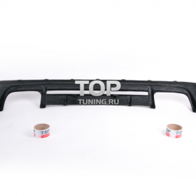 Юбка заднего бампера Prior Design на Mercedes CLK-Class W208