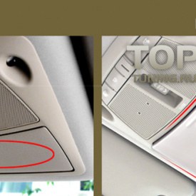 Молдинг верхнего бардачка  TECH Design на Nissan X-Trail T32