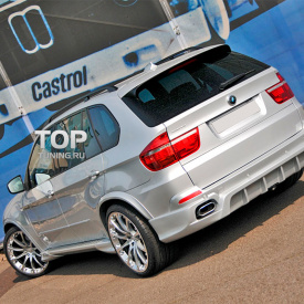 Задний бампер HRT на BMW X5 E70