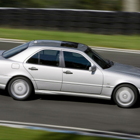 Задний бампер AMG F43 на Mercedes C-Class W202