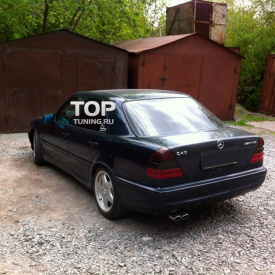 Задний бампер AMG F43 на Mercedes C-Class W202