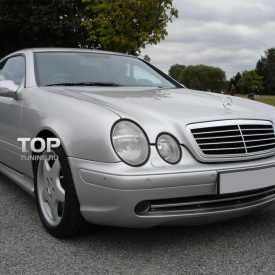Передний бампер AMG CLK 55 на Mercedes CLK-Class W208