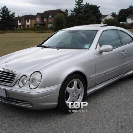 Передний бампер AMG CLK 55 на Mercedes CLK-Class W208