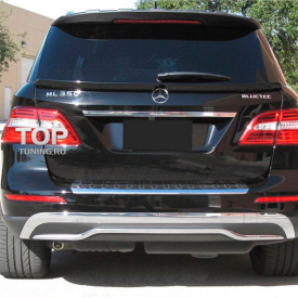 Верхний спойлер пятой двери  AMG на Mercedes ML 166