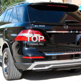 Верхний спойлер пятой двери  AMG на Mercedes ML 166