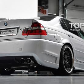 Комплект порогов Prior Design Exclusive на BMW 3 E46