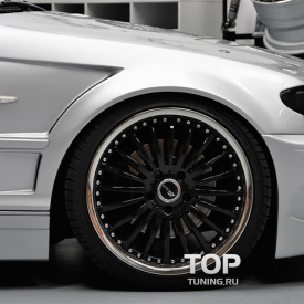 Комплект порогов Prior Design Exclusive на BMW 3 E46