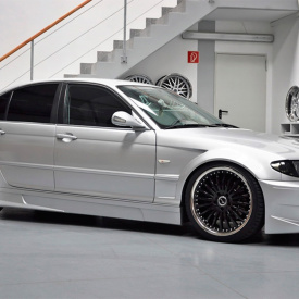 Комплект порогов Prior Design Exclusive на BMW 3 E46