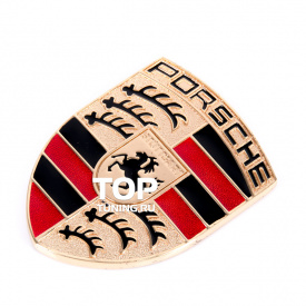 Эмблема 58х77 на Porsche