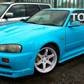 Капот L-Style на Nissan Skyline R34