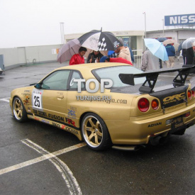Задний бампер GTR Japan на Nissan Skyline R34