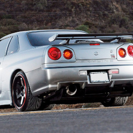 Задний бампер GTR Japan на Nissan Skyline R34