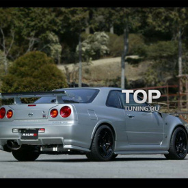 Задний бампер GTR Japan на Nissan Skyline R34