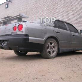 Задний бампер GTR Japan на Nissan Skyline R34