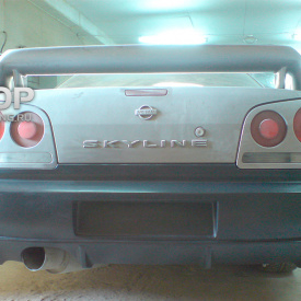 Задний бампер GTR на Nissan Skyline R34