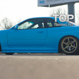 Накладки на задний бампер NISMO (Coupe) на Nissan Skyline R34