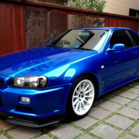 Комплект порогов GTR (Coupe) на Nissan Skyline R34