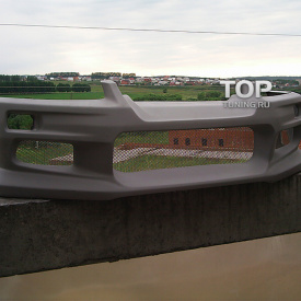 Передний бампер C-West на Nissan Skyline R34