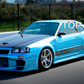 Передний бампер Do-Luck на Nissan Skyline R34