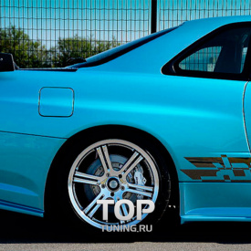Задний бампер Do-Luck на Nissan Skyline R34