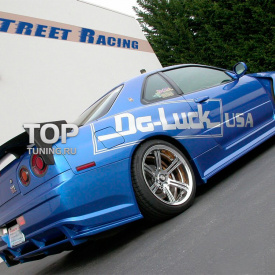 Комплект порогов Do-Luck на Nissan Skyline R34