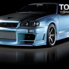Комплект порогов Do-Luck на Nissan Skyline R34