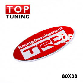 tuning toyota racing development TRD emblem badge oval