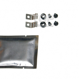 Дефлекторы на окна Well Visors Chrome на Toyota Camry V40 (6)