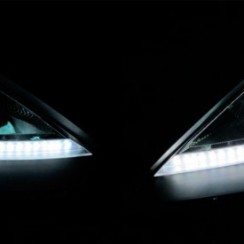 Передние фары Guardian GT на Nissan Teana 2 (J32)