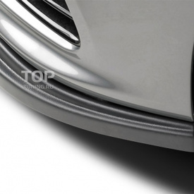 Юбка на передний бампер GT на Skoda Octavia 2