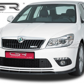 Юбка на передний бампер GT на Skoda Octavia 2