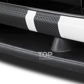 Юбка на передний бампер GT на Skoda Octavia 2