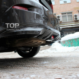 Диффузор заднего бампера RX на Mazda 3 BM