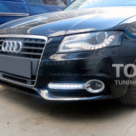 Дневные ходовые огни LED Star на Audi A4 B8