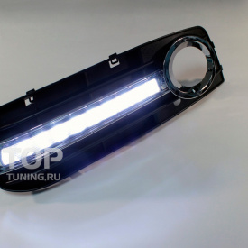 Дневные ходовые огни LED Star на Audi A4 B8