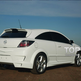Задний бампер Volt на Opel Astra H GTC