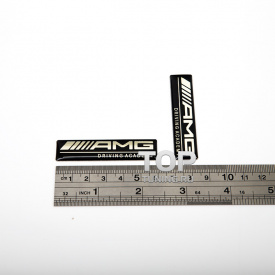 3D шильдики Mercedes-Benz AMG SLK Webspecial 60x14 на Mercedes